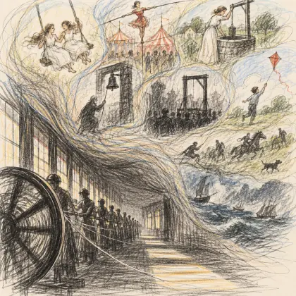 The Ropewalk - poem by - Henry Wadsworth Longfellow