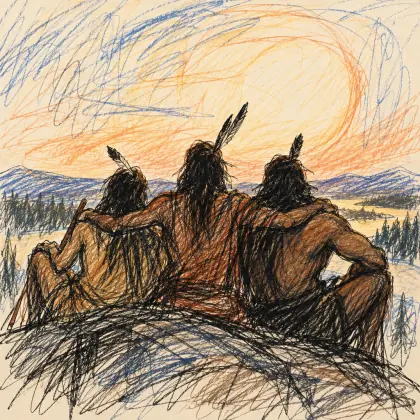 The Song of Hiawatha 6: Hiawatha's Friends - poem by - Henry Wadsworth Longfellow