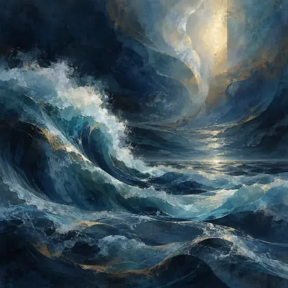 The Sound of the Sea - poem by - Henry Wadsworth Longfellow