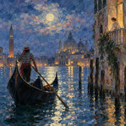 The Venetian Gondolier - poem by - Henry Wadsworth Longfellow