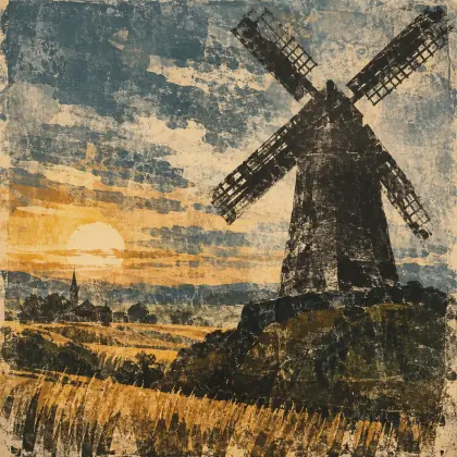 Ultima Thule: the Windmill - poem by - Henry Wadsworth Longfellow