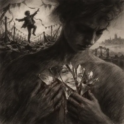 Broken Mirror - poem by - Jacques Prevert