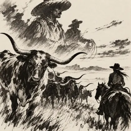 Llano Vaqueros - poem by - Jimmy Santiago Baca