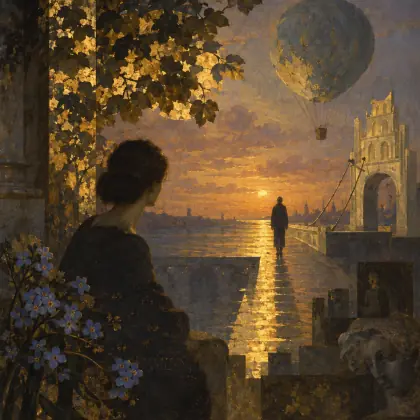 A Mood of Quiet Beauty - poem by - John Ashbery