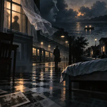 Film Noir - poem by - John Ashbery