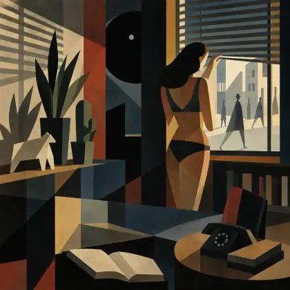 Forties Flick - poem by - John Ashbery