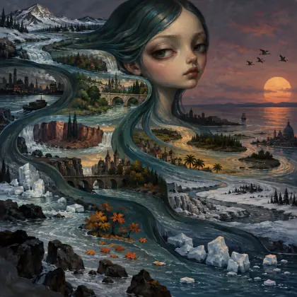 Into the Dusk-charged Air - poem by - John Ashbery