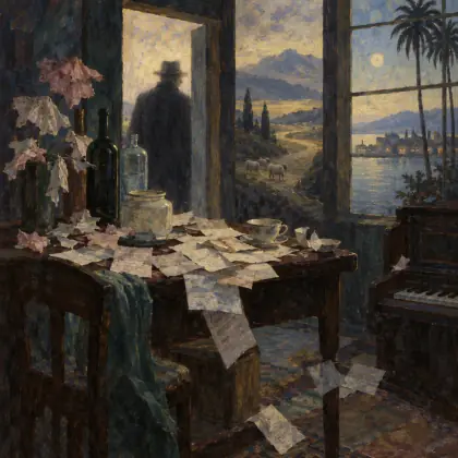 Random Jottings of an Old Man - poem by - John Ashbery