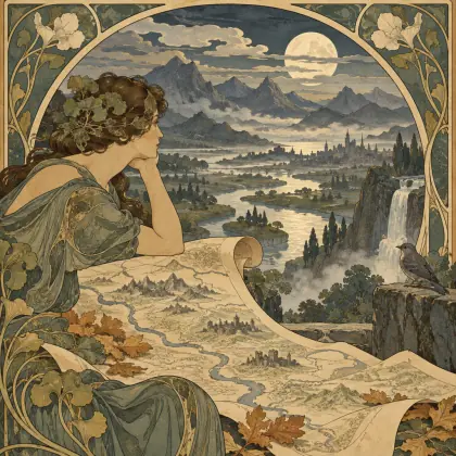 Rivers and Mountains - poem by - John Ashbery