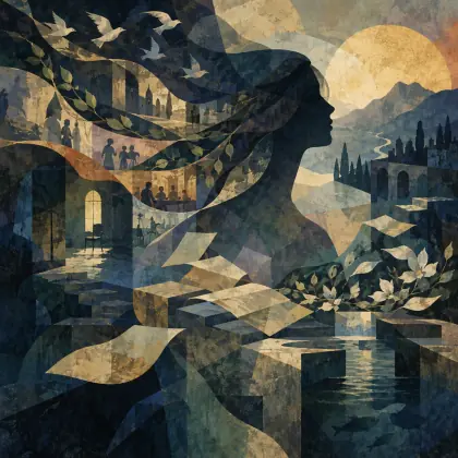 Scheherazade - poem by - John Ashbery