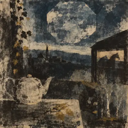 Still Life with Stranger - poem by - John Ashbery
