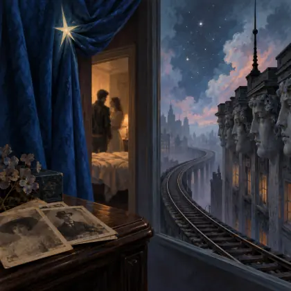 The Couple in the Next Room - poem by - John Ashbery