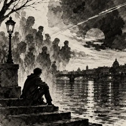 The Lament Upon the Waters - poem by - John Ashbery