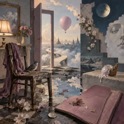 The Mauve Notebook - poem by - John Ashbery