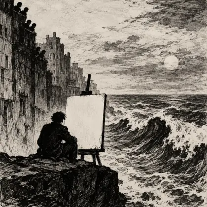The Painter - poem by - John Ashbery