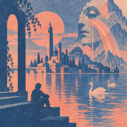 These Lacustrine Cities - poem by - John Ashbery