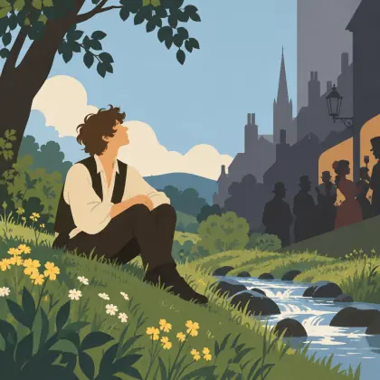 Character of Charles Brown - poem by - John Keats