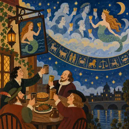 Lines on the Mermaid Tavern - poem by - John Keats