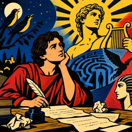 A Poet of the Thirteenth Century - poem by - Jorge Luis Borges