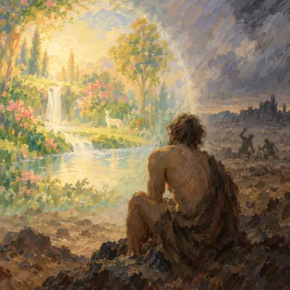 Adam Cast Forth - poem by - Jorge Luis Borges