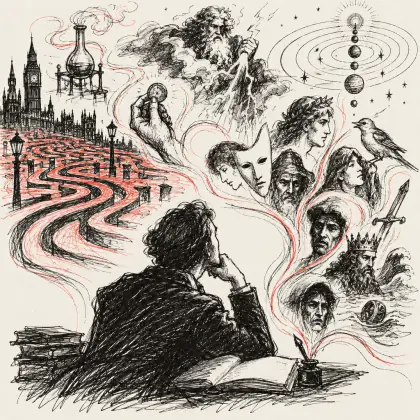 Browning Decides to Be a Poet - poem by - Jorge Luis Borges