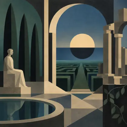 Elegy for a Park - poem by - Jorge Luis Borges