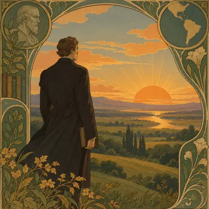 Emerson - poem by - Jorge Luis Borges