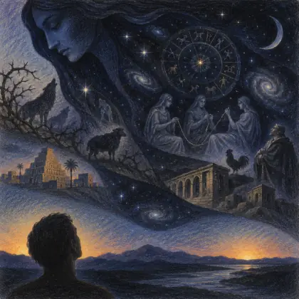 History of Night - poem by - Jorge Luis Borges