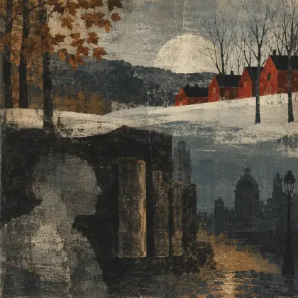 New England 1967 - poem by - Jorge Luis Borges