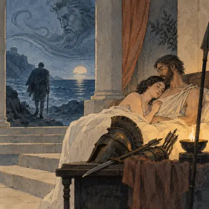 Odyssey, Book Twenty-three - poem by - Jorge Luis Borges
