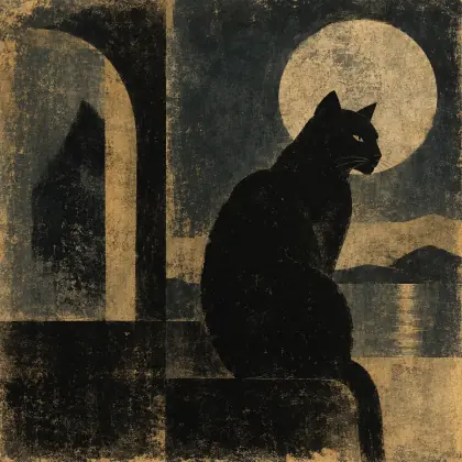 To a Cat - poem by - Jorge Luis Borges