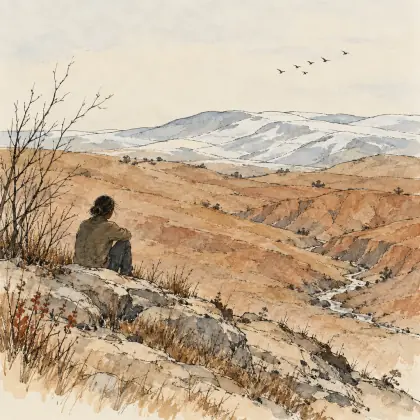 Eroded Hills - poem by - Judith Wright