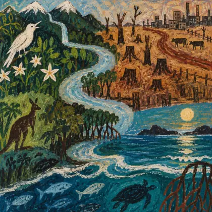 Northern River - poem by - Judith Wright