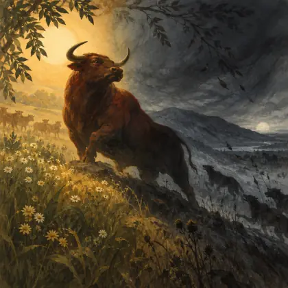 The Bull - poem by - Judith Wright