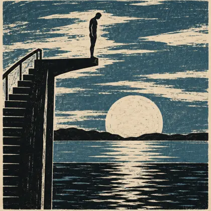 The Diver - poem by - Judith Wright