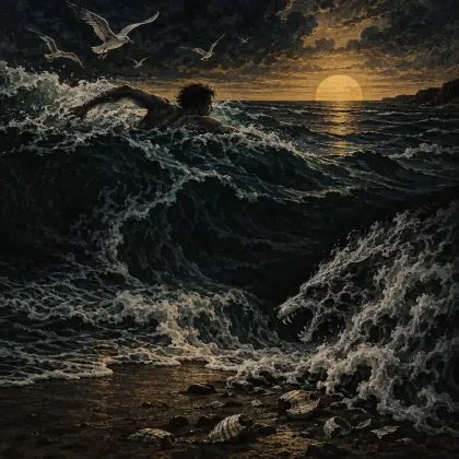 The Surfer - poem by - Judith Wright