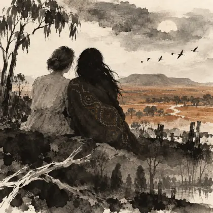 Two Dreamtimes - poem by - Judith Wright