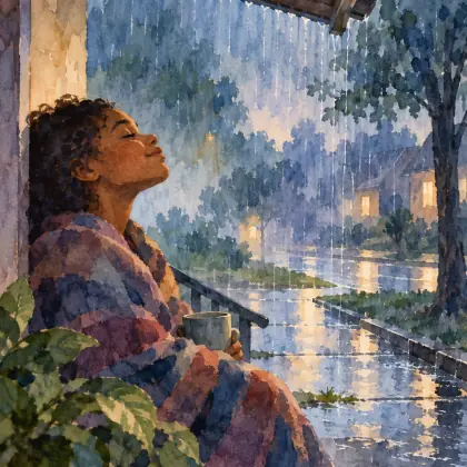 April Rain Song - poem by - Langston Hughes