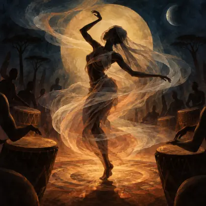 Danse Africaine - poem by - Langston Hughes