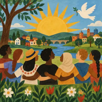 I Dream a World - poem by - Langston Hughes
