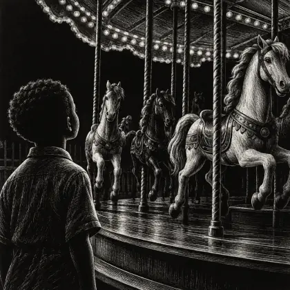 Merry-go-round - poem by - Langston Hughes