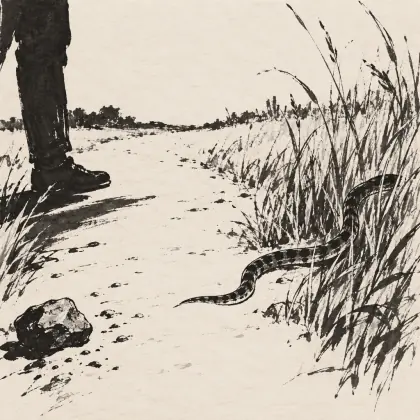 Snake - poem by - Langston Hughes