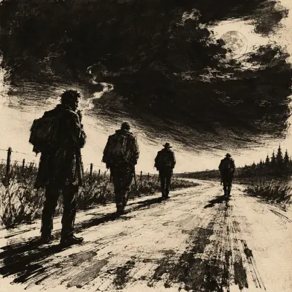 A Bunch of Lonesome Heroes - poem by - Leonard Cohen
