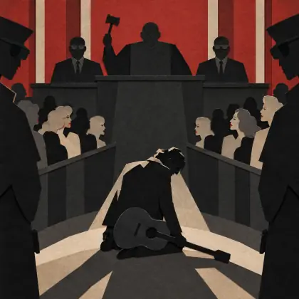 A Singer Must Die - poem by - Leonard Cohen