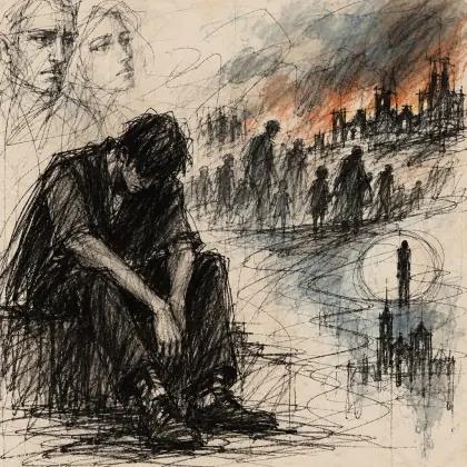 Almost Like the Blues - poem by - Leonard Cohen