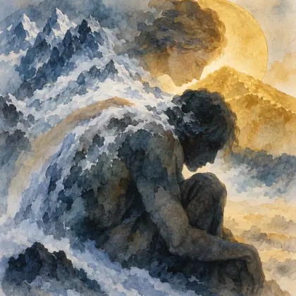 Avalanche - poem by - Leonard Cohen