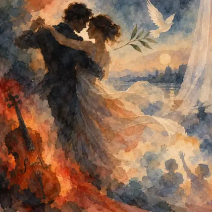 Dance Me to the End of Love - poem by - Leonard Cohen