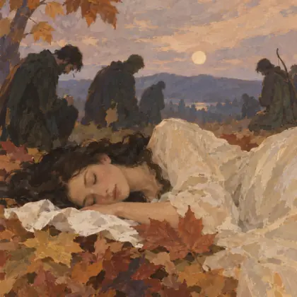 My Lady Can Sleep - poem by - Leonard Cohen