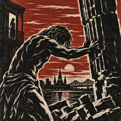 Samson in New Orleans - poem by - Leonard Cohen