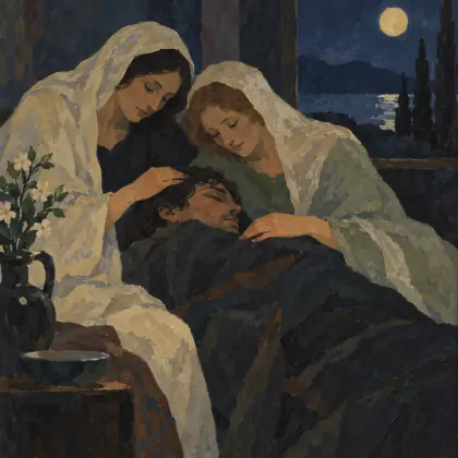Sisters of Mercy - poem by - Leonard Cohen